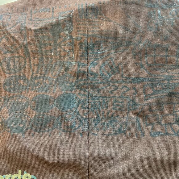 Snowmilk Streetwear Brown Blazer Painted w/Original Snowmilk Design - Picture 10 of 15